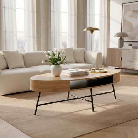 Mömax Couchtisch Emilia Eichefarben MDF (1/5)