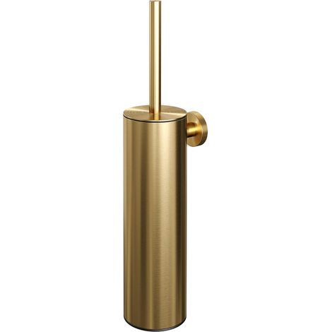 Brauer Gold Edition Ensemble brosse WC modèle mural Or brossé PVD