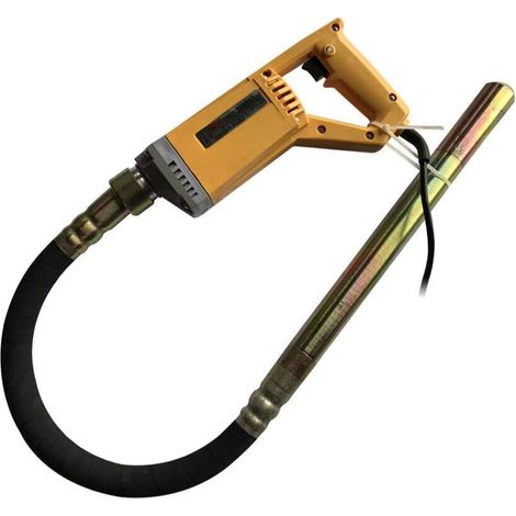 Vibrador de Hormigón de Ø35mm Vibrador de Construcción Eléctrico Vibrador de Botella Vibrador Interno Compactador de Hormigón con Manguera de 1 m 850W 220V (1/3)