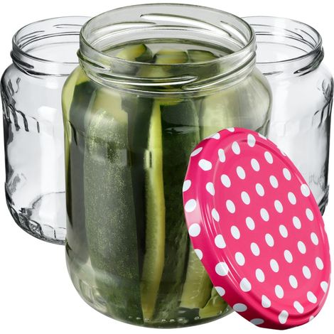 KADAX Berti-Glas 720ml fi82 TO-720 Faceta 6er-Pack (1/5)