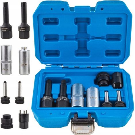 Kit di ugelli per iniettori common rail Bosch Denso Siemens Cr-V / Cr-Mo (1/5)