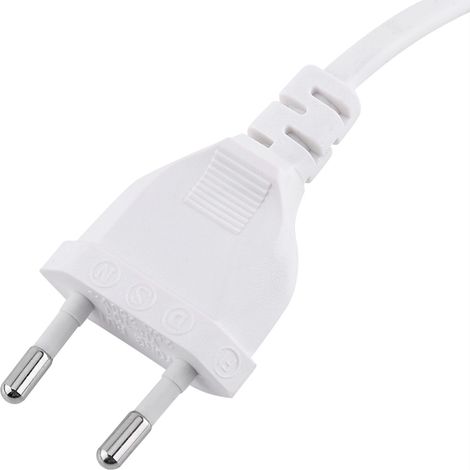 Chargeur mural multiports 10 ports USB 60 W 10 A pour téléphone portable et tablette, blanc, prise européenne. (1/3)