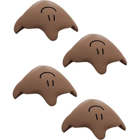 4 protège-coins de sécurité, silicone, adhésif, pour tables (1/5)
