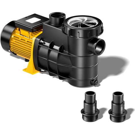 SunSun Pompe piscine 750 W – Débit 14500 l/h – Hauteur refoulement 11 m – Pompe de filtration et de circulation pour Filtre Eau – Pool Whirlpool Bain remous Jardin (1/6)