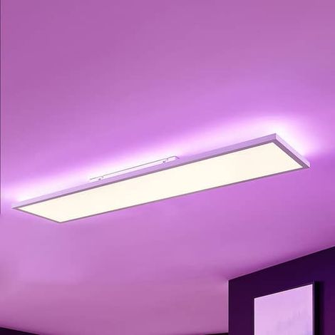 [GEBRAUCHT] B-Ware Arcchio Deckenleuchte Led Panel Lampe Brenda Fernbedienung Weiß Dimmbar Multicol