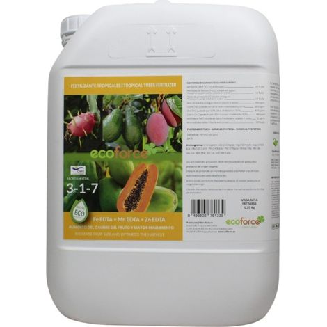 Fertilizzanti tropicali liquidi ecologici 10 l (1/5)