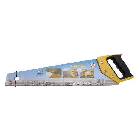 Sierra manual BGS 400 mm dientes endurecidos ergonómica
