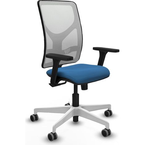 Silla de oficina piqueras y crespo Motilla negro reposabrazos ajustables (1/2)