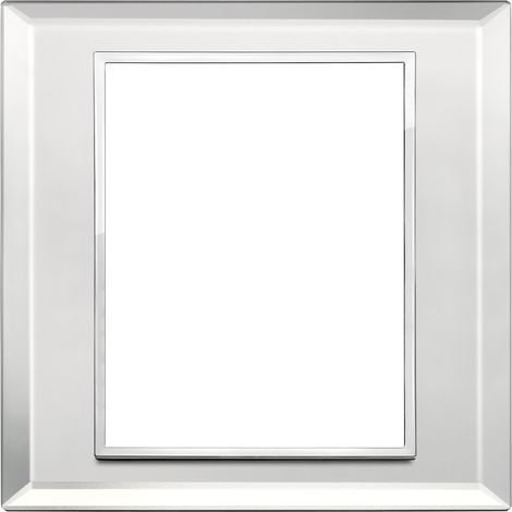 VIMAR - 21668.72 Placca 8M argento ghiaccio
