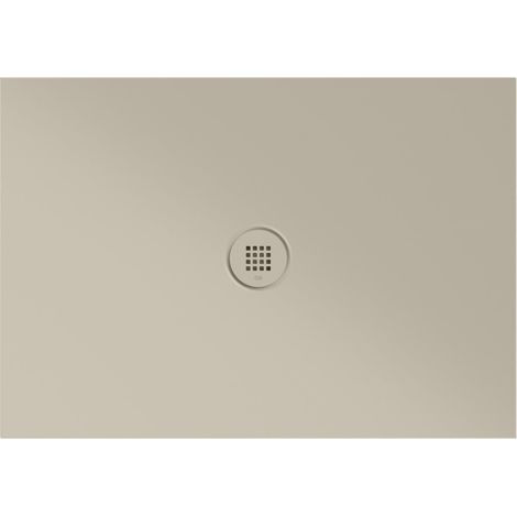 Receveur de douche rectangulaire en céramique 100x70x2cm, creta mat