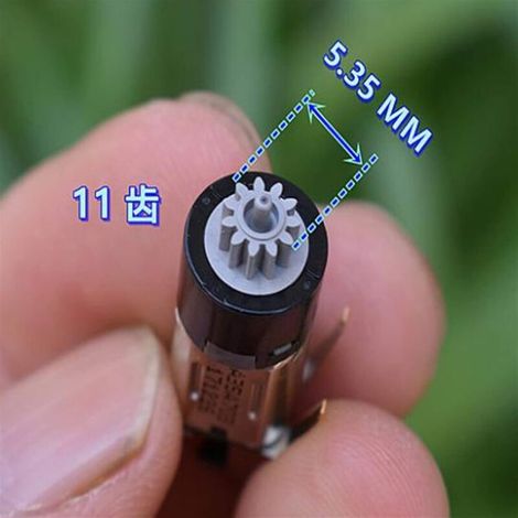 Motore mini di precisione M10 a 6 pezzi, riduttore di velocità elettrico a bassa velocità da 2,5 V-5 V 3 V 3,7 V, micro motore planetario da 10 mm (1/4)