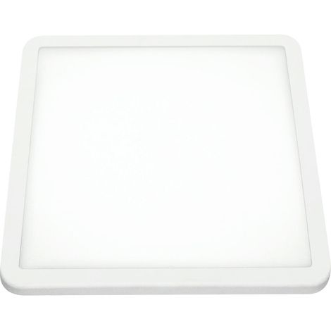 Downlight led cuadrado ajustable blanco matel 15w 2700K (1/3)