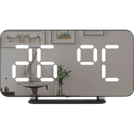 LED-Digitalwecker mit Temperaturerkennung fürs Schlafzimmer (1/5)