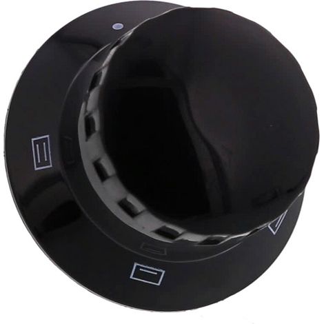 ESCO, MANETTE Cuisinière Commutateur FOUR NOIRE 4727 12h 6mm 15mm (1/2)