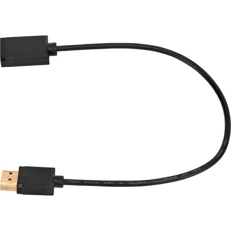 Câble d'extension HDMI 2.0 18 Gbit/s 4K 2K 60 Hz 3840 x 2160 mâle-femelle, 0,3 m (1/5)