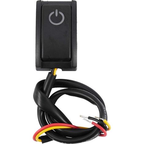 Car Paste Type Off/On Switch For Car Reading Lamp Dc 12V/200Ma-- (1/5)