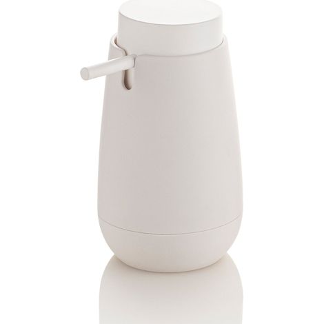 "Dispenser per sapone SHABBY biancoin abs e gomma"