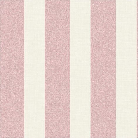 Fine Decor Textured Stripe Pink Wallpaper Paste The Paper Washable Stripes (1/4)