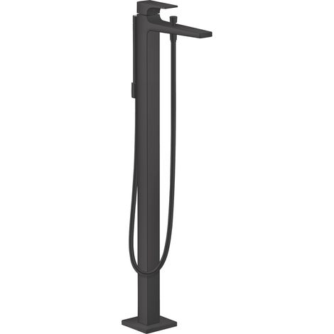 Hansgrohe Metropol - Grifo de suelo para bañera, negro mate 32532670 (1/5)