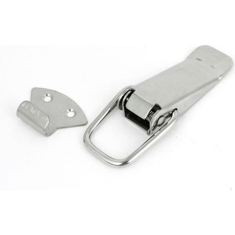 Boîte à outils Holzbox Edelstahl Loquet Moraillon Définit (1/2)