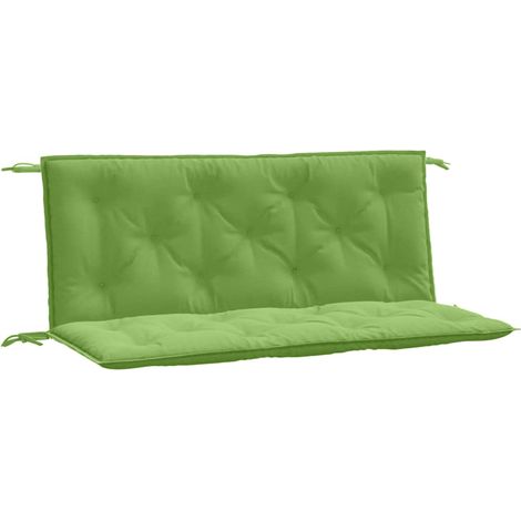 Maison Exclusive - Gartenbank-Auflagen 2 Stk. Melange Grün 120x50