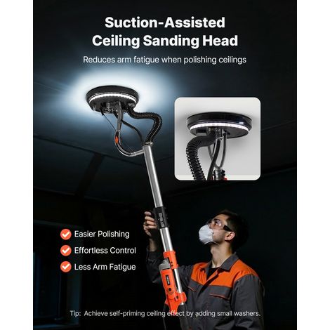 Ponceuse Girafe 1010 W Ponceuse Mur et Plafond Tuyau (1/5)