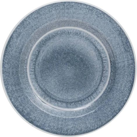 Lot de 6 Assiettes à Dessert "Fanny" 22cm Bleu
