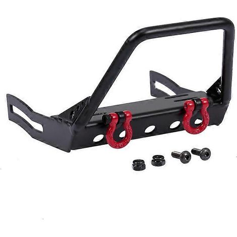 Pare-chocs avant en métal pour crawler RC 1/10 Axial SCX10 TRX4,B-- (1/5)
