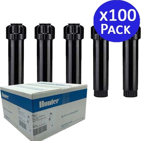 Pack 100 Difusor Aspersor de riego 3 metros  Altura emergente 5 cm  Altura total 12,7 cm  rosca 1/2''  Angulo ajustable