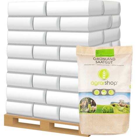 Agrarshop Dauerweide Nachsaat 650 kg Palette Grassamen Weidesamen Grünland (1/5)