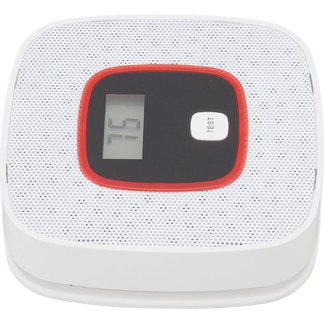 Hochempfindlicher, batterieloser Kohlenmonoxidmelder mit Sprachausgabe für Kohlekessel und Wassererhitzer, Warnung vor giftigen Gasen. (1/5)
