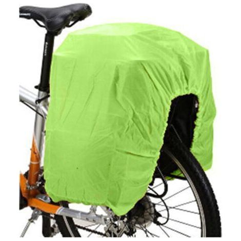 Funda impermeable para bicicleta, funda impermeable para alforjas de bicicleta, funda para bolsas traseras de bicicleta, protección contra el agua, ultraligera y plegable. (1/5)