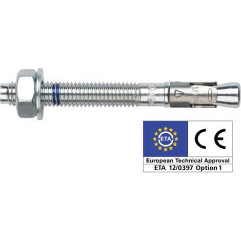 MTP - ANCLAJE MACHO ZN HOMOLOGADO OPC1 16X250 ( 25 u.)