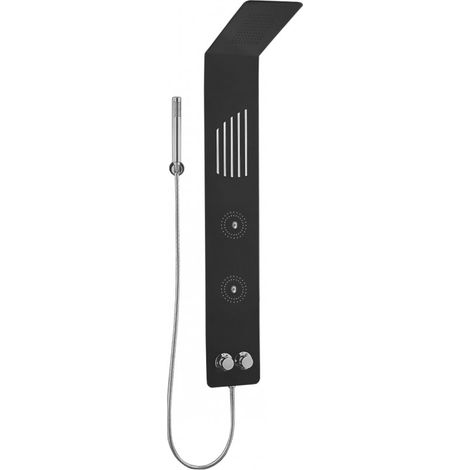 Mexen Navas panel de ducha, negro - 7627-02-70 (1/2)