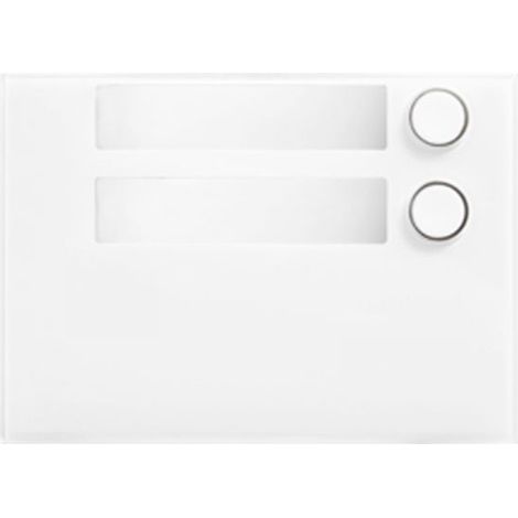 Urmet Frontalino con 2 Tasti Alpha colore Bianco 1168/12W
