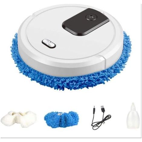 Csparkv – Aspirateur robot laveur intelligent – Nettoyage efficace pour sols durs – 60 dB – Autonomie 90 min – Idéal pour cheveux et poussière (1/3)