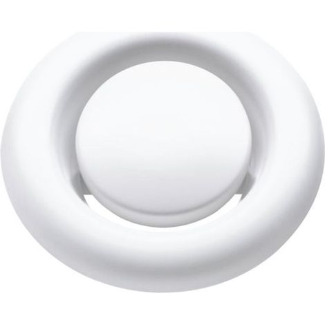 STIEBEL ELTRON Valvola di scarico aria 125 M in metallo, montaggio a parete/soffitto, bianca, 227924