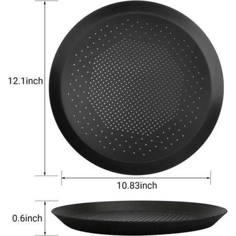 Moule à Gâteau - - 8 pouces - Aluminium - Noir - Cœur de Fromage (1/4)