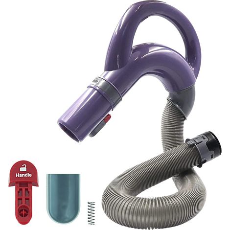 Replacement hose handle compatible with Shark Navigator NV350 NV351 NV352 NV355 NV356 NV357 NV360 NV360K Vacuum Cleaner, blue, Replacement Part No. 113FFJ with replacement kit (1/5)