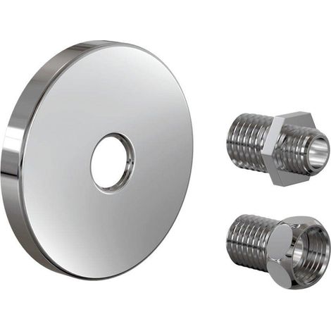 Cache de finition ROBIFIX MONO - WATTS - Diamètre 82 mm - Pour arrivées d'eau
