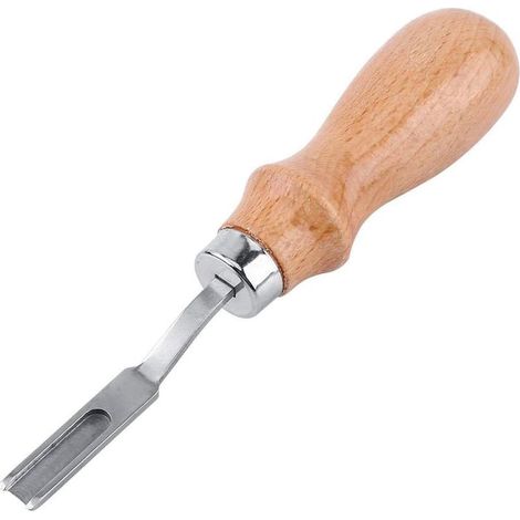 Outil de Biseautage pour Cuir, Edge Beveler pour Cuir, Outils Bricolage Cuir à la Main Maroquinerie Bordure Cuir (1/5)