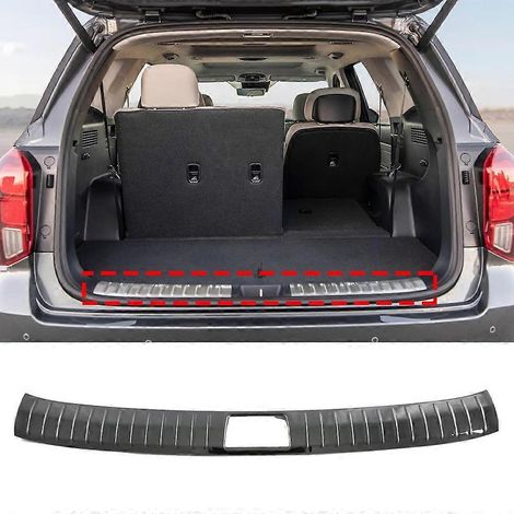 Protections de pare-chocs arrière intérieur pour Hyundai Palisade, accessoires auto, seuils de porte de coffre ( ) (1/5)