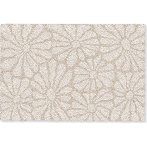 ZERBINO Floreale - Stampa - Beige - Marrone - Minimalista 60x40 cm (1/5)