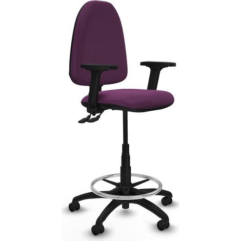 Piqueras y Crespo B2D01RF Ergonomischer Bürostuhl Lila