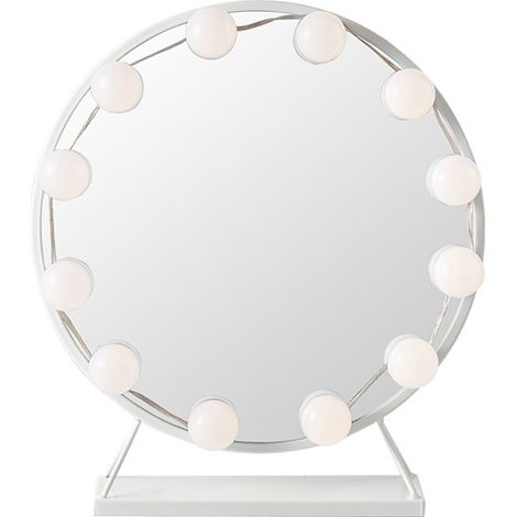 Kit Lumineux Pour Miroir - 12 Ampoules LED Réglables En Couleur Et Intensité - Pour Salle De Bain Et Dressing - 1 Pièce (1/5)