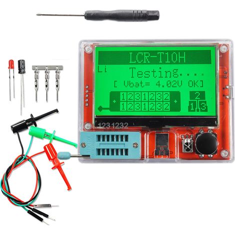 Testeur multifonctionnel de capacité et de résistance à transistor (version à piles sèches) (1/5)