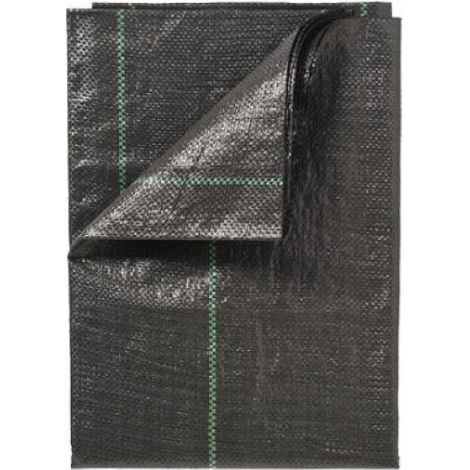 Toile de paillage noire - 2.10 x2.10 m