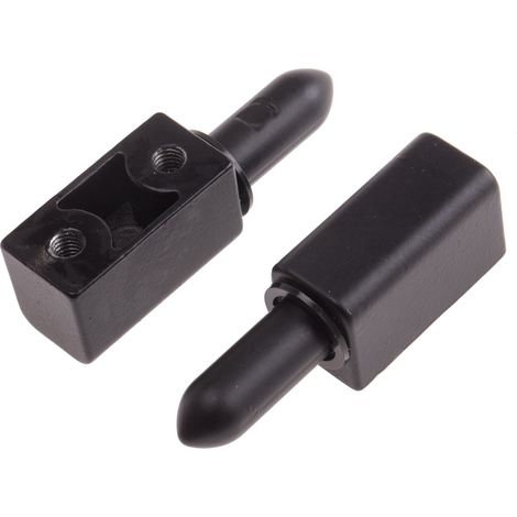 Charnière Amovible en Zinc moulé, 64mm x 32.5mm x 17.5mm ( Prix pour Sachet de 2 ) (1/2)