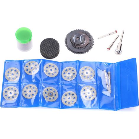 67Pcs Disques de Meulage Électriques Lame de Scie Haute Vitesse Accessoires de Perçage Rotatif (1/5)