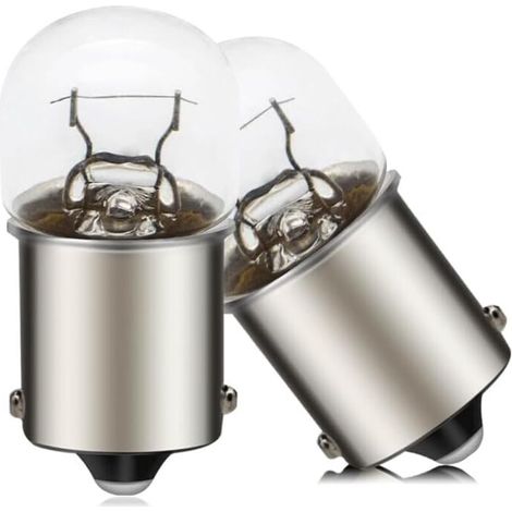 1156 BA15S P5W 7506 S25 Feux de Signalisation Feux de Stop Feux de Marche Arrière Pour Voiture/Bateaux & Camping-Cars Ampoule G18 12V 5W Blanc Chaud 2Pcs (1/5)